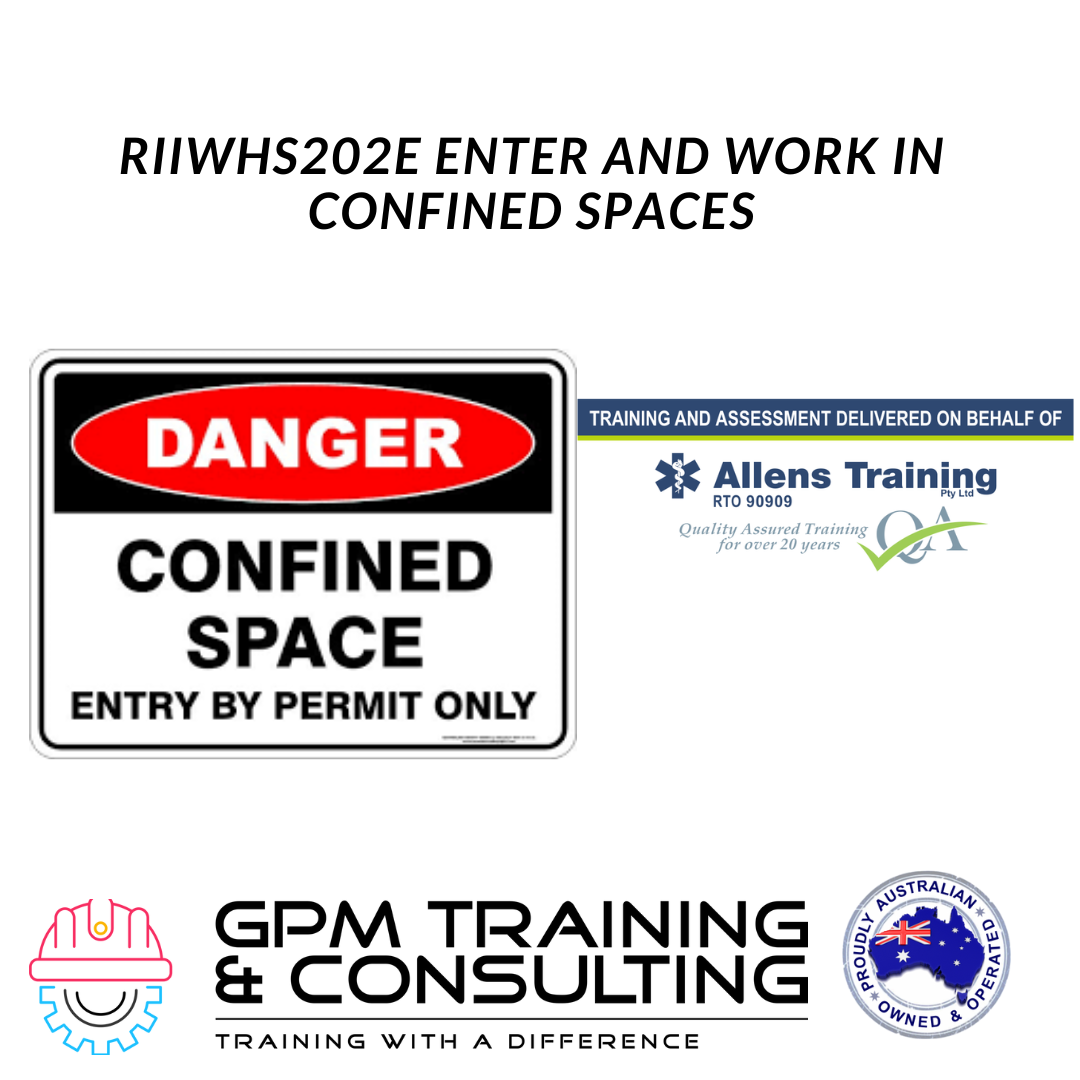 RIIWHS202E Enter and work in confined spaces
